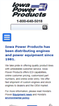 Mobile Screenshot of iowapower.com